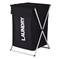 thumbnail image 1 of Cesta de la ropa sucia Cesta de lavandería, cesto de ropa, organizador, clasificador, almacenamiento CACAGOO Negro, 1 of 7