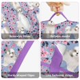 thumbnail image 6 of Bichon Dog Purple Florals Toddler Nap Mats for Kids Preschool,Sleeping Mat Bag or Kids,Toddler Sleeping Bag,Toddler Nap Mat or Daycare, 6 of 6