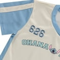 thumbnail image 6 of Disney Girls Lilo & Stitch Soccer Jersey T-Shirt - Girls Sizes 4-16 Ivory/Blue, 6 of 8