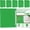 Green, variant on 15 Packs 8.5'' x 11'' Pressboard Report Covers, Metal Prong Fastener with Compressor, Letter Size 3'' Capacity Presentation Report Folder to Neatly Bind Reports, Proposals, Documents(Red)
