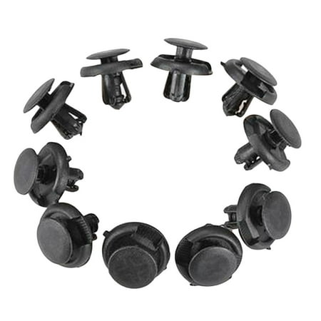 

100pcs Shield Push Rivet Fastener Retainer Pin Clips for Mazda Suzuki (B25)
