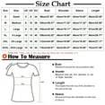 thumbnail image 3 of Aqestyerly T-shirt Blouse à Manches 3/4 Imprimé pour Femmes, Col Rond Décontracté Mode Ample pour Femmes, 3 of 4