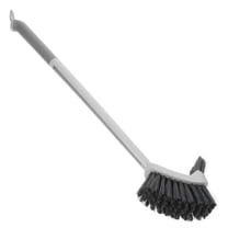 TELOLY Toilet Scrubber Brush Toilet Cleaning Brush Bathroom Scrubber For Toilet Tile Toilet Bowl Brush With Curved Head