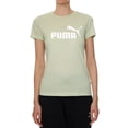 thumbnail image 2 of Playera Puma ESS Logo Tee para Mujer 586876-85 verde claro L, 2 of 3