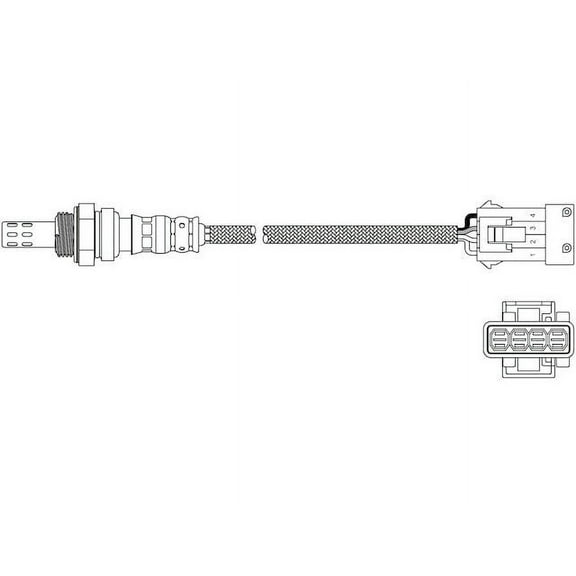 Downstream Oxygen Sensor - Compatible with 2007 - 2015 Mini Cooper 2008 2009 2010 2011 2012 2013 2014