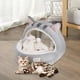 thumbnail image 5 of Cama para gatos Yuyangstore cueva semicerrada Gris M, 5 of 8