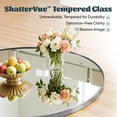 thumbnail image 3 of Antok 76"x36" Wavy Full-Length Mirror with Stand - Elegant Floor Mirror, Shatterproof, Freestanding/Wall Mount, for Bedroom, Dressing Room, Reinforced Sliver Frame, 3 of 8