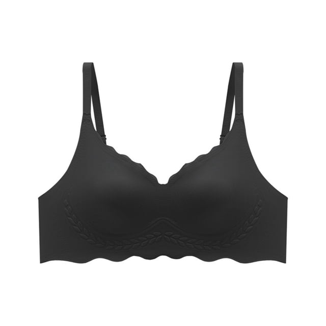 Women's Seamless Wireless Bra With Bunny Ear Design For Small Bust Push Up And Comfortable Undergarment