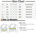 ATOYSOY Plus Size Everyday Bra for Women MiddleAged Elder Thin Lightly
