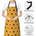 thumbnail image 6 of Uemuo Cute Dog Pattern Waterproof Apron Adjustable Dishwasher Apron- Apron for Women Men Heavy Duty Work Apron for Dishwashing Chemical Lab, 6 of 9