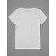 thumbnail image 2 of Camiseta con estampado gráfico de conejito de Pascua con monograma floral - Camiseta informal de manga corta y cuello redondo - Camisetas de ocio, 2 of 6