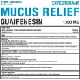thumbnail image 3 of Puregen Labs Guaifenesin 1200 mg - Maximum Strength Extended Release - Mucus Relief Cough Expectorant - 110 Tablets (2PK), 3 of 5