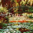 thumbnail image 1 of Water Lily Garden-Monet - CANVAS OR FINE PRINT WALL ART, 1 of 1