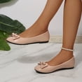 thumbnail image 6 of Rexoro Women Ballet Flats Bow Round Toe Slip On Dress Shoes Women's Office Shoes, 6 of 6