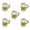 green, variant on Almencla 5 Pieces Dollhouse Drink Cup Doll House Accessories Resin Simulation Dollhouse Drinks for 1/6 1/12 Dining Cafes Playset Decor black