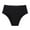 Black #164, variant on WULMLEO Women's Disposable Underwear Travel Panties High Cut Briefs for Travel/Spa/Emergencies Black L