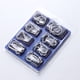 thumbnail image 5 of Juguete de rompecabezas de alambre ANGGREK 8 piezas metal 70# acero, 5 of 7