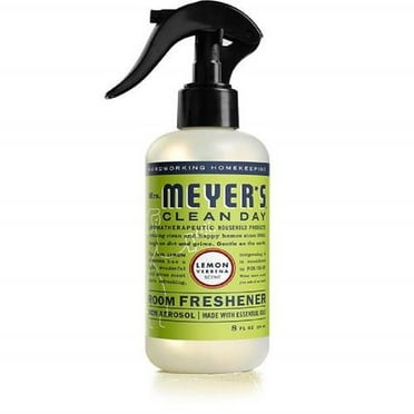 Mrs. Meyers Clean Day Room Freshener Spray, Lemon Verbena Scent, Instant & Refreshing Fragrance Made With Essential Oils, 8 Fl Oz Spray Bottle (Pack Of 1) Packaging May Vary - Pack of 2