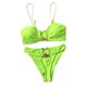 thumbnail image 1 of Conjunto de bikini para mujer, traje de baño, ropa de playa de verano para mujer Verde, 1 of 9