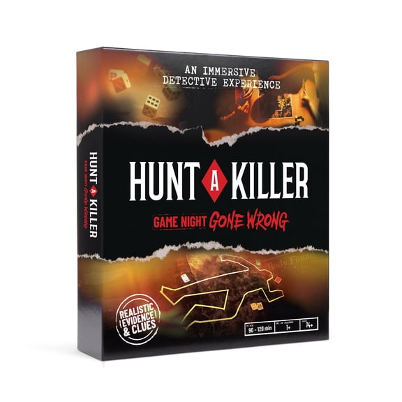Hunt A Killer: Game Night Gone Wrong Murder Mystery an Immersive True Crime Experience for Ages 14 , Mother's Day Gift Ideas