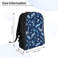 thumbnail image 4 of Haiem Blue Bus Backpack - Stylish and Durable 15-inch Laptop Backpack with Waterproof Oxford Fabric, 4 of 8