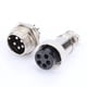 thumbnail image 2 of Conector de enchufe y zócalo de aviación, 1 juego GX16, kit surtido de enchufes de telecomunicaciones con tornillo de 5 pines, conector de cable de metal para panel, creado magistralmente, 2 of 7