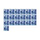 thumbnail image 3 of 19 hojas/juego de pegatinas de azulejo de mosaico impermeables a prueba de aceite Peel and Stick Multicolor DIY autoadhesivo baño de pared, 3 of 8