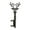Bronze, variant on SPRING PARK 2Pcs Cast Iron Bottle Opener, Heavy Duty Wall Beer Bottle Opener Deer Head Wall Mount Bottle Cap Openers - Vintage Rustic Style Wall Decoration