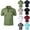 Green, variant on Dovford Man’s Polo Shirt Casual Basic Designed V-Neck Tee Shirts 2025