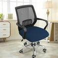 thumbnail image 5 of Elastic Stretch Office Chair Covers Super Fit Polyester Slipcovers for Computer Desk Chairs, Anti-Dust Removable Washable Seat Protector Cover for Home Office Kitchen Dining Furniture, 5 of 6