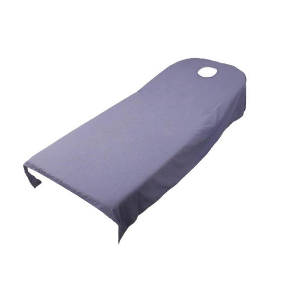 yuksok Beauty Bed Toweling Cover Massage SPA Table Bed Flat Sheets With Hole