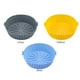 thumbnail image 4 of Bandeja de freidora de aire Seguridad de silicona reutilizable para horno Microondas Molde de pastel Gris, 4 of 5