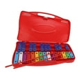 thumbnail image 1 of Professional Xylophone Instrument, Multifunctional Portable Xylophone 25 Note with Plastic Mallets for Kindergarten, 1 of 8