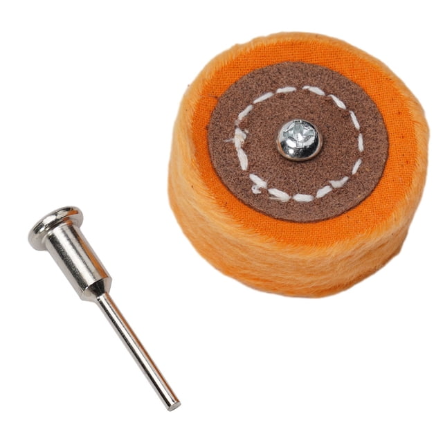 Polish Cloth Wheel Brush Head Grinder Shank Buffing Rotary Tools Replacement Parts for Accessories Shank Buffing Polishing Tools Yellow