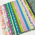 thumbnail image 5 of 50pcs 7.9x10 inch Cotton Fabric Bundle Pre Cut Patchwork Squares DIY Sewing Squares Material (Floral/Dots/Strips), 5 of 9