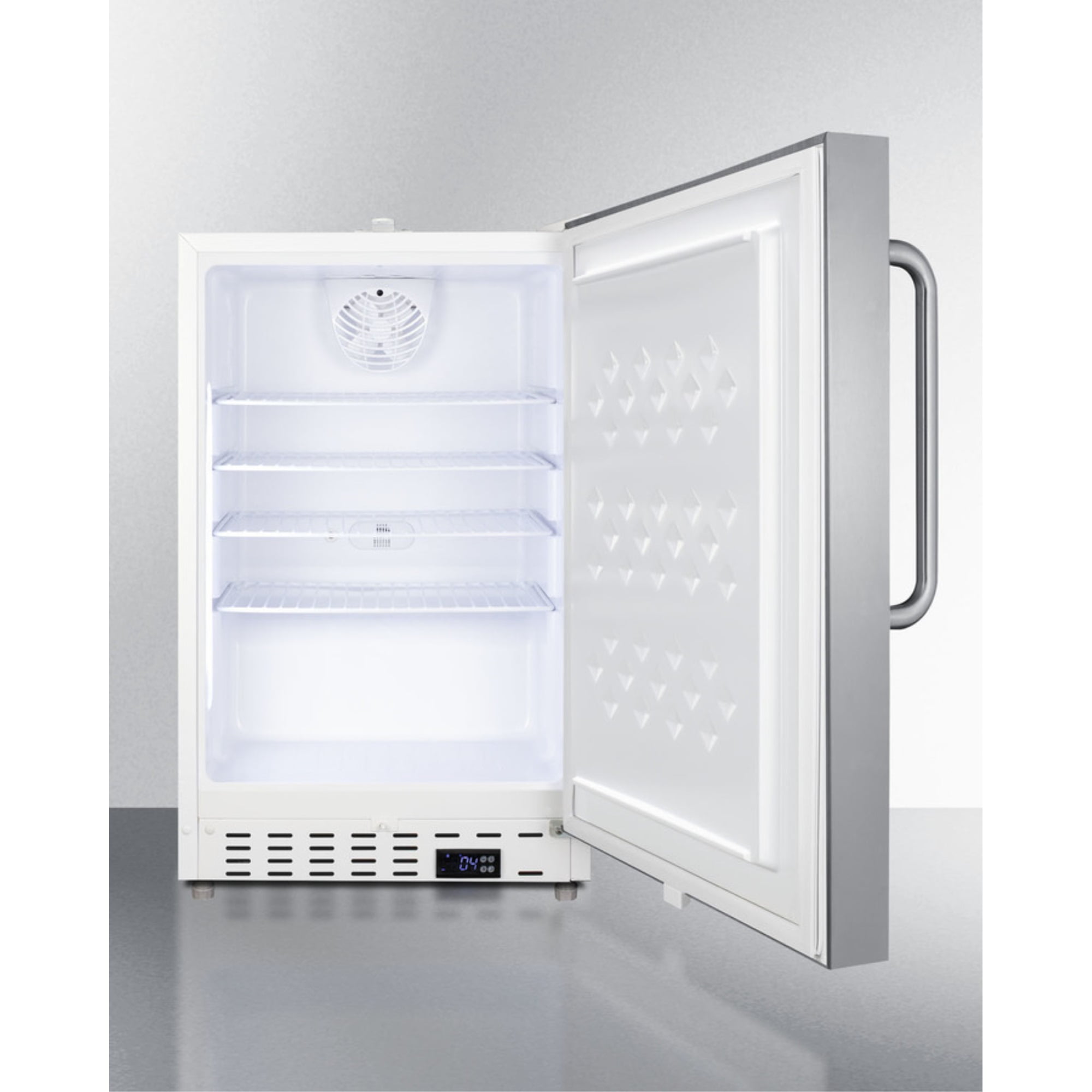 Summit Commercial SCR504SSTBADA 21 in. Wide Built-In ADA Compliant Commercial All-Refrigerator