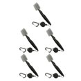thumbnail image 2 of VONKY Stainless Steel Golf Club Brush Portable Handheld Replacement Solid Color Telescopic Double-sided Ball Brushes Black with Lid 5Set, 2 of 6