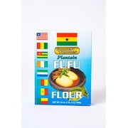 African Delights Golden Tropics Plantain Fufu Flour, 680g