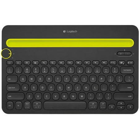 Logitech - K480 Tenkeyless (TKL) Bluetooth Membrane Multidevice Keyboard - Black