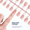 thumbnail image 6 of SheSlay Trio Flex Gel Short French Tip Press-On Nails, Nude, 6 of 16