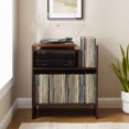 thumbnail image 2 of Maykoosh Handcrafted Haven Turntable Stand In Dark Brown, 2 of 5