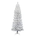 thumbnail image 5 of Vickerman 5.5' White Salem Pencil Pine Artificial Christmas Tree, Unlit, PVC, 5 of 11