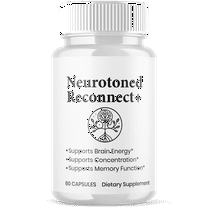 Neurotoned Reconnect  Advanced Formula Brain Support Pills Maximum Strength Supplement 60 Capsules