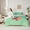Lime Green, variant on Feelyou White Pelicans Bedding Comforter Set 7pcs, Beach Ocean Animal Queen Bedding Sets