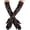 Black, variant on Victorian Lace Gloves Women Long Full Finger Sheer Mesh Elbow Length Goth 90s Dressy Punk