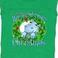 thumbnail image 4 of Inktastic I want a Hippopotamus for Christmas Boys or Girls Baby Bodysuit, 4 of 5