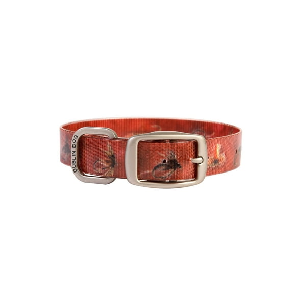 Dublin Dog Waterproof Collar Lures, Medium, Red