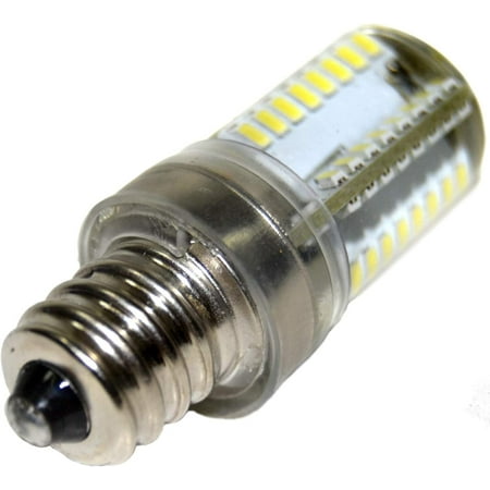 

HQRP 7/16″ 110V LED Light Bulb Warm White for Brother 634D / 934D / LS-2125 / LX-3125e / RS25 / VX707 / VX857 Sewing Machine