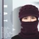 thumbnail image 4 of Guardurnaity 2020 nuevo calentador de cuello femenino Otoño Invierno gorros sombreros máscara mujer invierno sombrero tejido sombreros bufanda conjunto Sombreros Morado oscuro Guardurnaity AP000321-05, 4 of 6