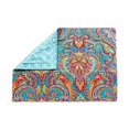 thumbnail image 4 of NEWLAKE Quilted Cotton Bed Pillowcases European Gorgeous Floral Pattern 2 Pieces 20x36 Inch, 4 of 5